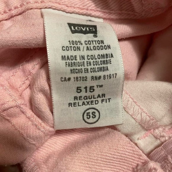 Levi's Pink Casual Bottoms Relaxed Fit - Picture 4 of 4